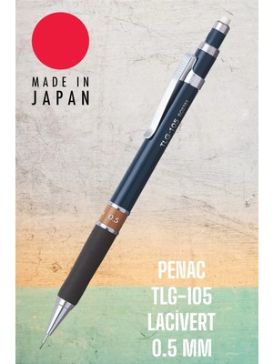 Penac TLG-105 0.5 Lacivert Uçlu Kalem Lacivert Tek Ebat