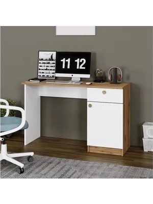 Vivense Defne Çalışma Masası, Çam Beyaz