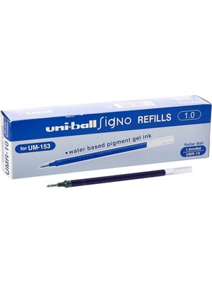 Uni-Ball Uniball Um 153 Imza Kalemi Yedeği Mavi 12'li Çok Renkli Tek Ebat