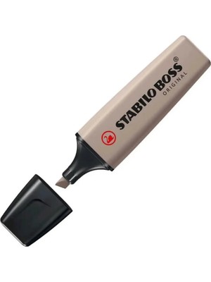 Stabilo Boss Orıgınal Naturel Koyu Gri Fosforlu Kalem 70/193 Mavi Tek Ebat