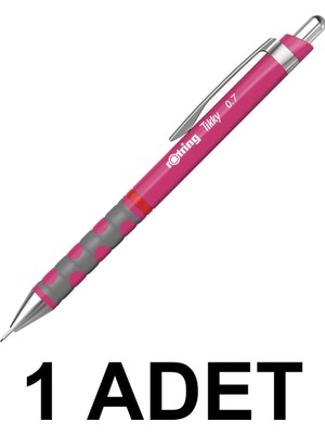 Rotring Versatil Kalem Tıkky 0.7 Ahududu Pembe 2214581 (Yeni) Pembe Tek Ebat
