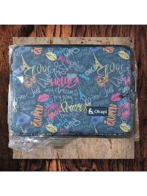 A5 (14X20 cm ) Evrak Tablet Kalem Çantası Kumaş Askılı Lacivert S Mix Business Unisex Tekstil Business Dokuma Hayır Parça Mevcut Değil 13 Inç Hayır