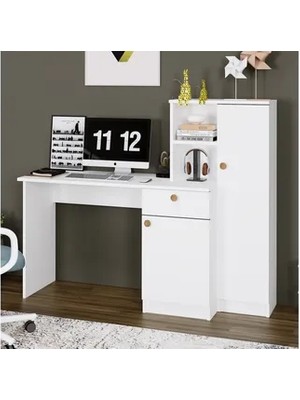 Vivense Leyla Çalışma Masası, Beyaz