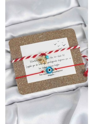 Vice Avm Marteniçka Bileklik 2'li Nazar ve Kırlangıç Model - TJ-BB8318103824 Tg-V