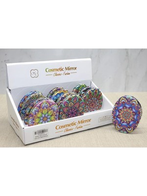 Senson Taşlı El Aynası Oval Ince ALK3763