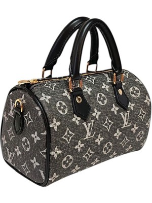 Valens Deri Logo Baskı El Çantası