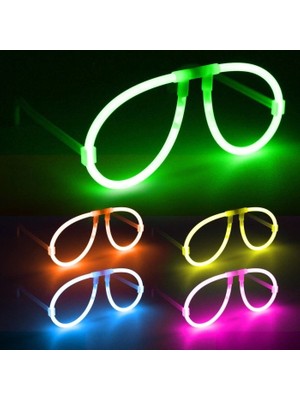 Senson Neon Glow Fosfor Gözlük – Festival  Parti (1239LI Set)