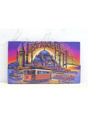 Senson Ahşap Istanbul Temalı Magnet ALK4359