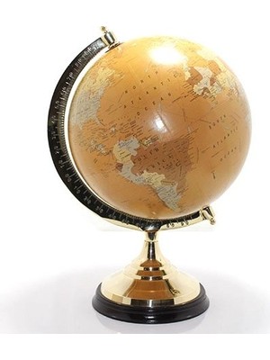 Senson Pirinç Dünya Küre 47 cm 3389