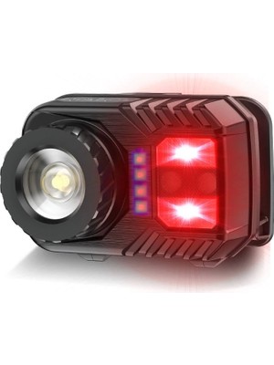 Senson PS-571 Sensör Xpg Cob LED USB Şarj Edilebilir Lityum Pilli Zoomlu Kafa Lambası
