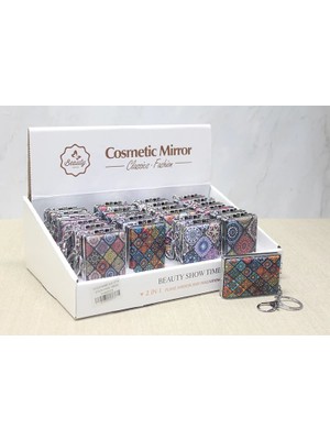 Senson Taşlı El Aynası Anahtarlık ALK3774