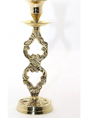 Senson Tekli Pirinç Şamdan 27767