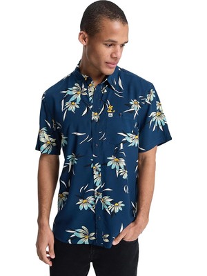 Quiksilver Coastal Floral Erkek Kısa Kollu Gömlek