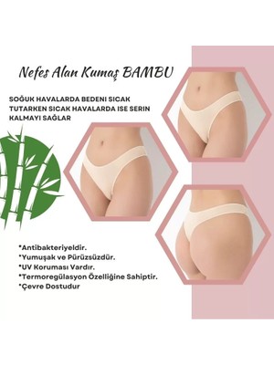 bebekokusu G-Box 936 Bayan Bambu 3'lü String