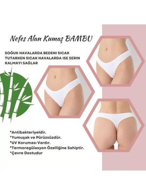 bebekokusu G-Box 936 Bayan Bambu 3'lü String