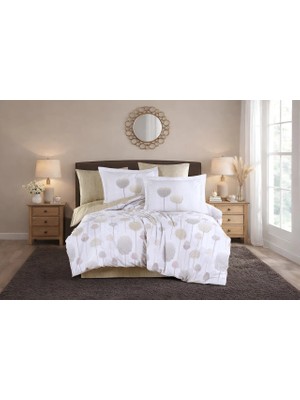 Alvera Çift Kişilik Poplin Nev Berina Gold