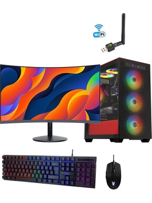 Draven OFS-020 i7-7700 16GB DDR4 1TB SSD 24" Curved Monitör Ofis Bilgisayarı