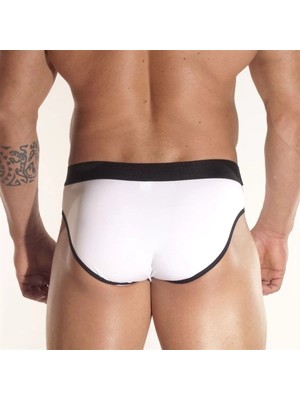 bebekokusu Kontras Biyeli Erkek  Slip