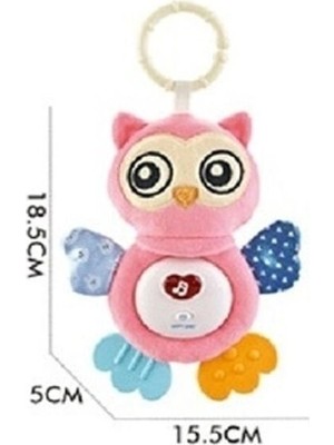 Senka Mey Ithalat® BIB6008 -Vardem Işıklı ve Sesli Bebek Baykuşu