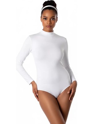 bebekokusu Şahinler Uzun Kollu Balıkçı Yaka Çıtçıtlı Body B856