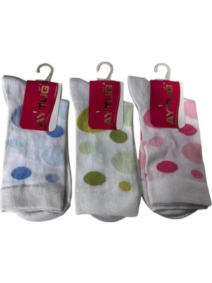 bebekokusu Aytuğ Puanlı Bayan Soket Çorabı 3 Adet 30317