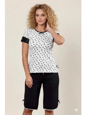 bebekokusu Şahinler Kolu Dantelli Kapri Takım B454