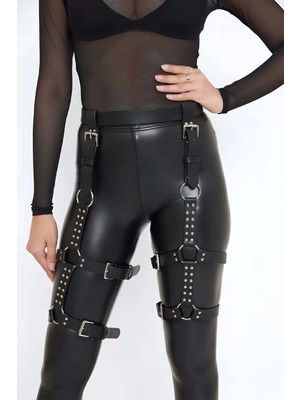 bebekokusu Deri Kemer Bacak Harness - BRF862