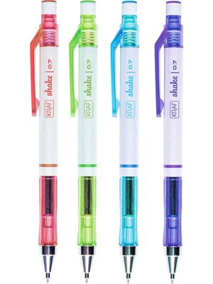 Kraf Shaker Versatil Mekanik Yeşil Kurşun Kalem 0,7mm