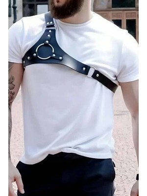 bebekokusu Erkek Tek Omuzdan Askılı Deri Aksesuarı - BRFM127