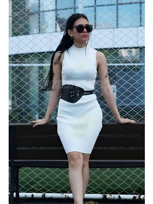 bebekokusu Deri Korse Kemer, Şık Elbise Üzeri Kemer, Gömlek Kemeri - BRF604