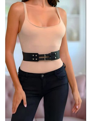 bebekokusu Elbise Kemeri, 2 Tokalı Şık Kadın Kemer - BRF1203