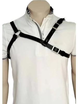 bebekokusu Seksi Erkek Göğüs Harness - BRFM99