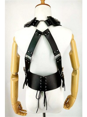 bebekokusu Deri Harness, Şık Deri Kadın Kemer - BRF1419