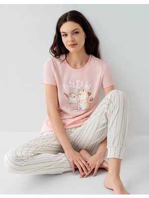 bebekokusu Arnetta 3571-S Kısa Kol Pijama Takımı