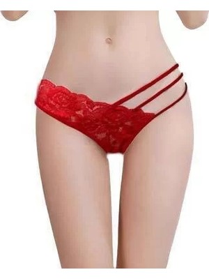 bebekokusu Dantelli Şerit Detaylı String Külot