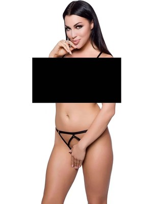 bebekokusu Ağ Kısmı Açık Seksi Lastik Külot - BRF58