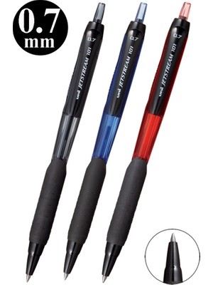 Artlantis Jel Uçlu Pilot Kalem 3 Renk Uniball Jetstream SXN-101 0.7 mm Roller Basmalı Kalem Roller Uçlu Likit Mürekkepli