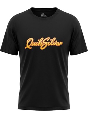 Quiksilver Malibu Antrasit Erkek Tshirt