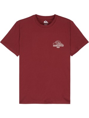 Quiksilver Bliss Point Kırmızı Erkek Tshirt