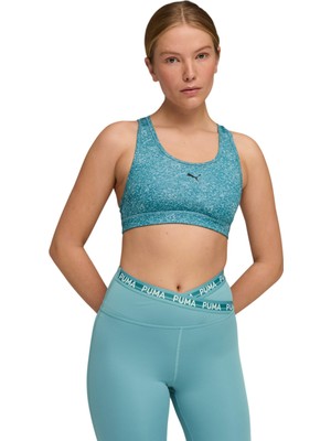 Puma 4keeps Bra - P Aop - Mid Mavi Kadın Bra