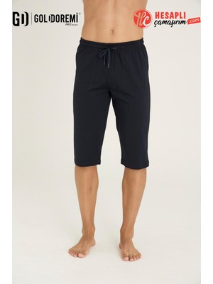 Kly 121 Premium Erkek Rahat Kesim Pamuklu Penye Mevsimlik Beli Bağcıklı Cepli Kapri