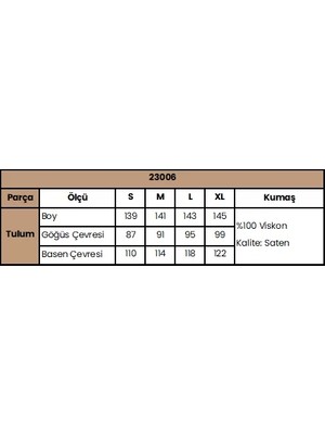 bebekokusu Etnik Desenli Saten Tulum