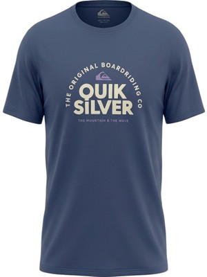Quiksilver Fundamental Rid Lacivert Erkek Tshirt
