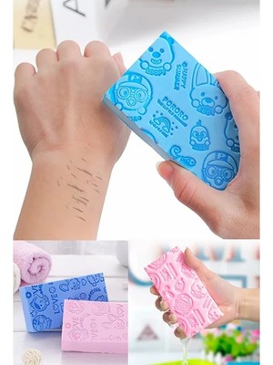 Mucit Home Bebek Çocuk Banyo Vücut Duş Süngeri Sihirli Vücut Ölü Deri Sökücü Vücut Masaj Peeling