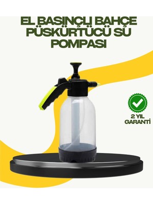 TeknoKapsül Manuel Basınçlı Köpük Püskürtücü Ayarlanabilir Nozullu 2 Litre Araba Yıkama