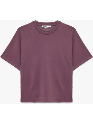Koton Modal Kumaş Slim Fit Kısa Kollu Bisiklet Yaka Tişört