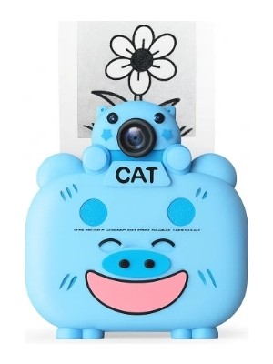 Fun And Market Buğz Kameralı Fotoğraf Yazıcısı Mavi Renk