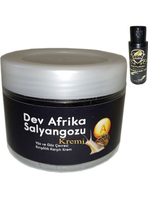 Giant Dev Afrikasalyangozu Kremi Yaşlanmakarşıtı 100ML + Caraboa Erotikmasaj Yağı 60 ml