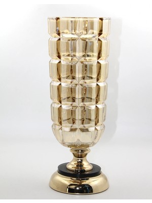 Fun And Market Buğz Cam Şamdan Tekli Model 4