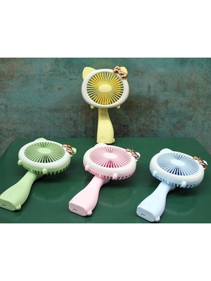 Fun And Market Buğz Şarjlı El Fanı Vantilatör 3 Kademeli